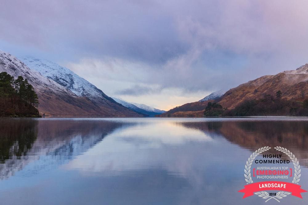 Julia Nance Photography beautiful Landscape of Scottish Highlands - won highly commended award.